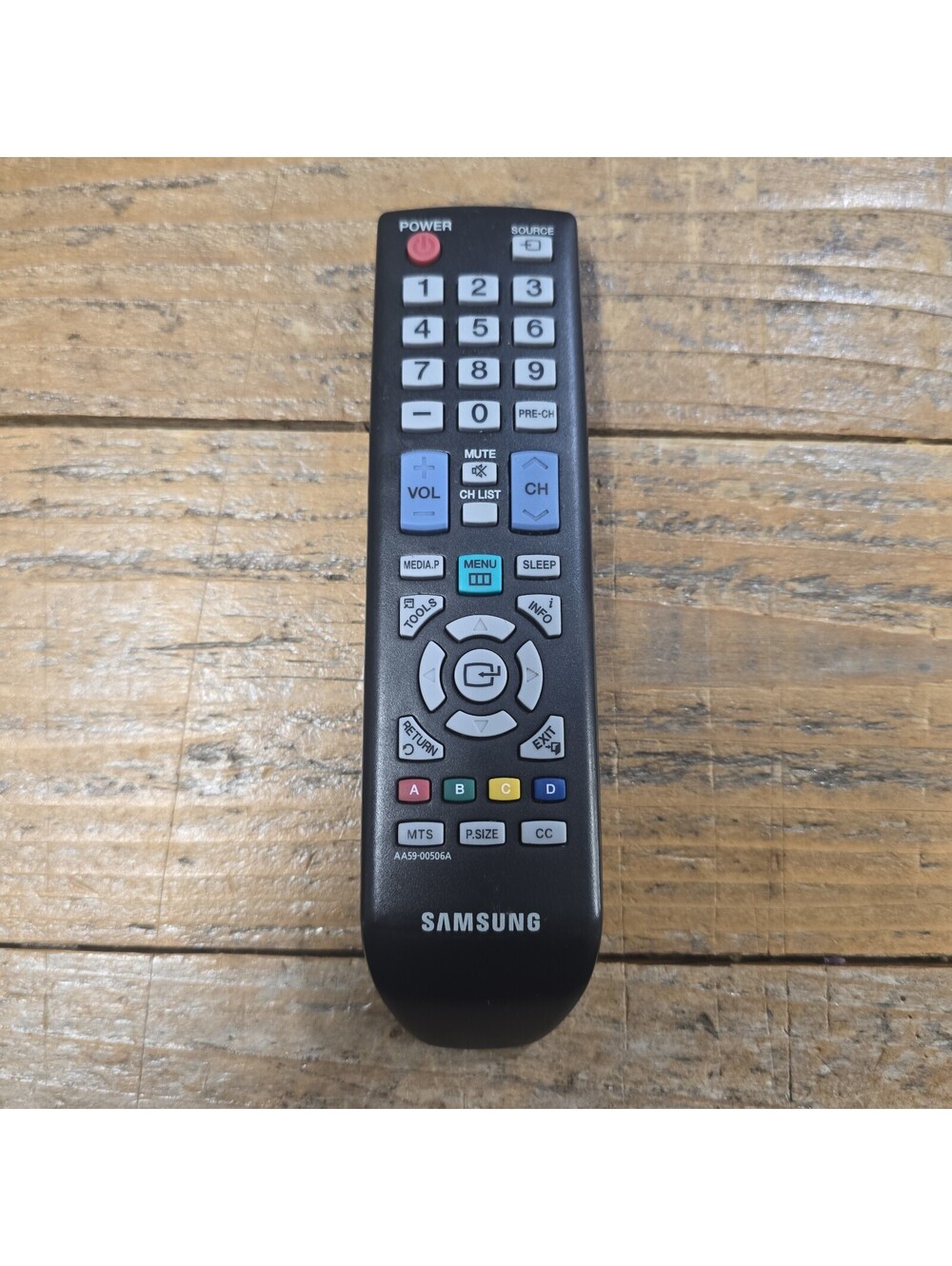 Samsung Remote Control Model AA59-00506A Tested & Works No Battery Cover